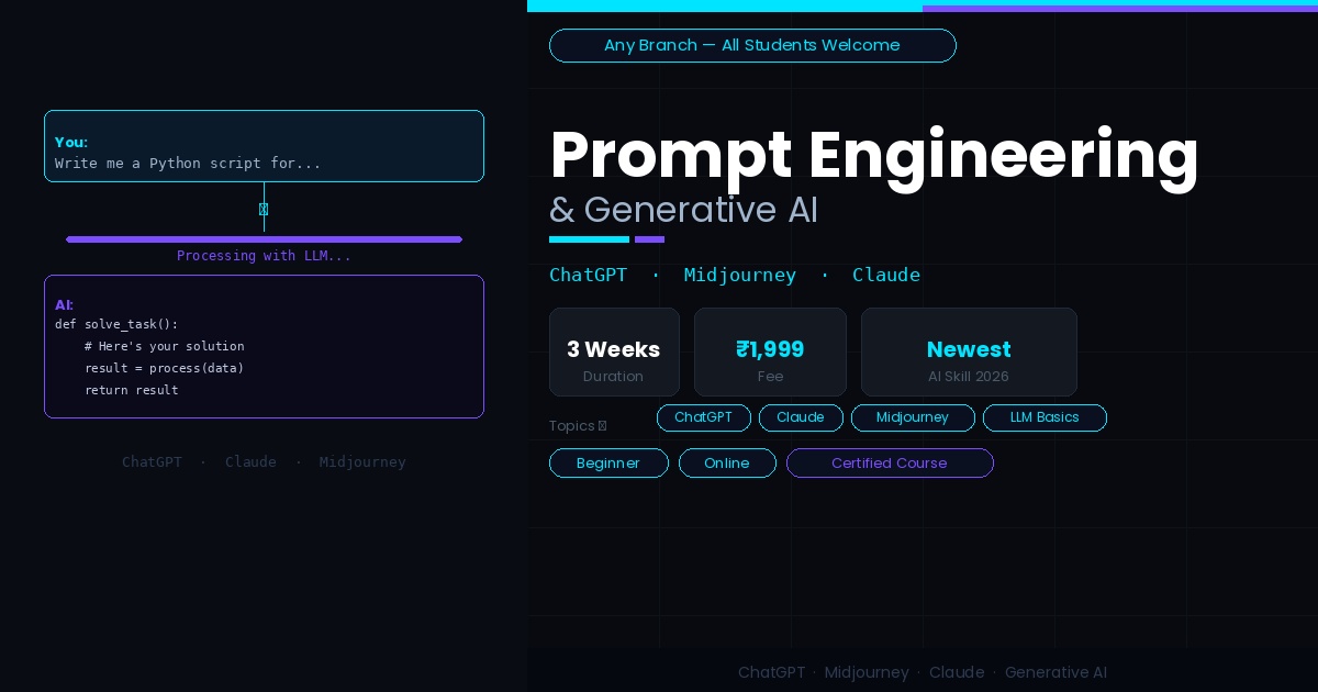 Prompt Engineering & Generative AI